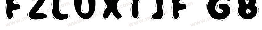 FZLUXTJF GBK1 0字体转换